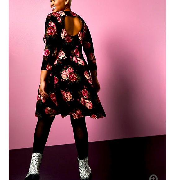 Torrid Betsey Johnson Ponte Skater Dress - Picture 5 of 5